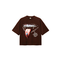 ecstasy tee brown
