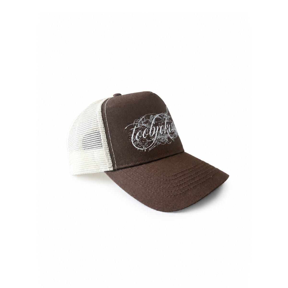 brown hat