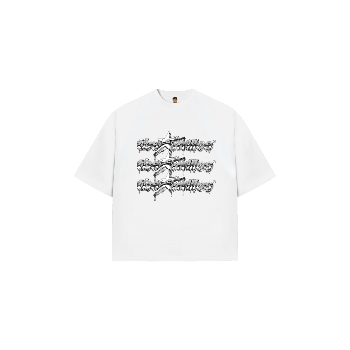 TBS x m1lles white tee
