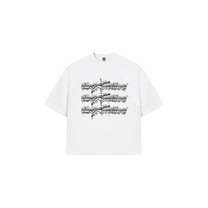 TBS x m1lles white tee