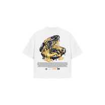 TBS x m1lles white tee