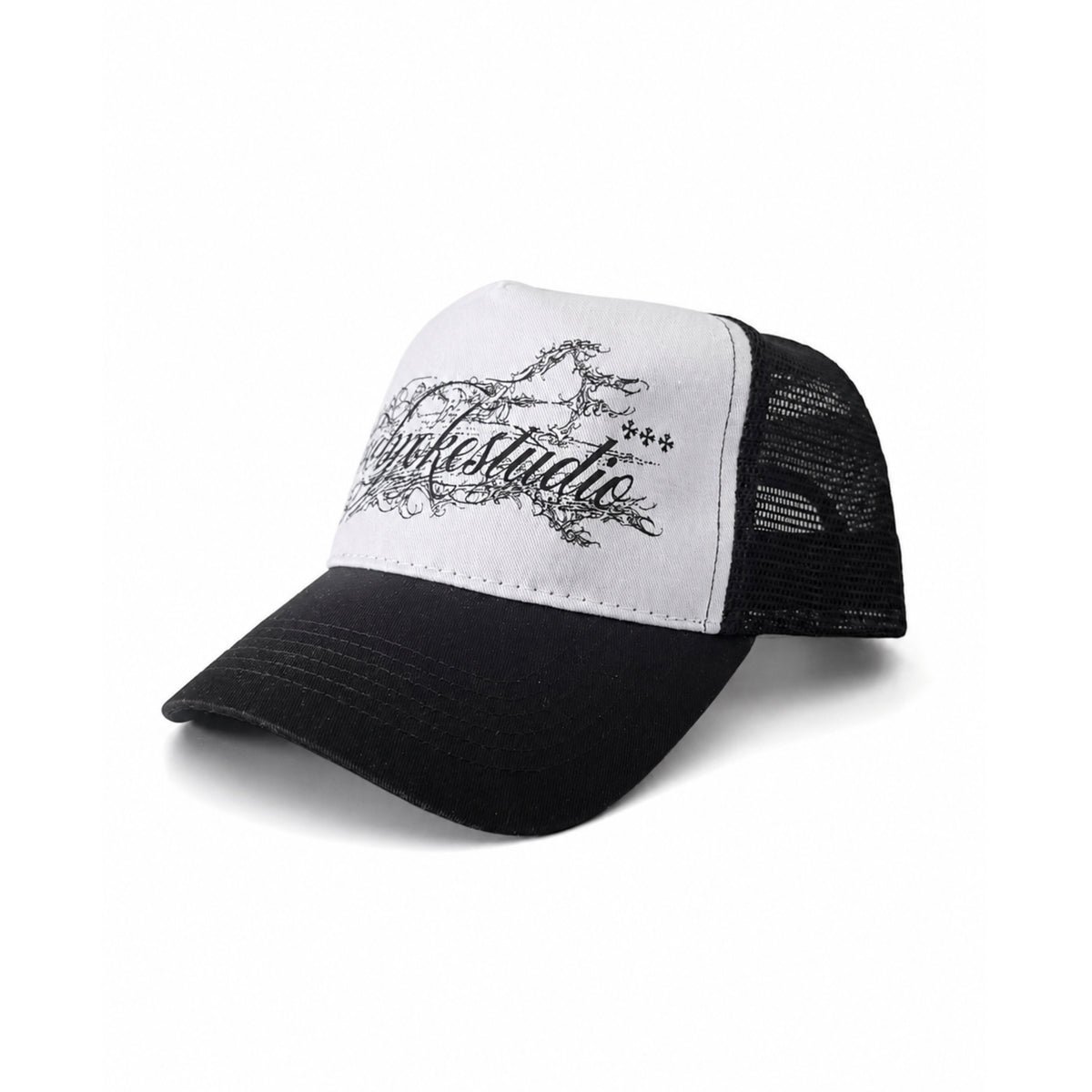 black&amp;white hat