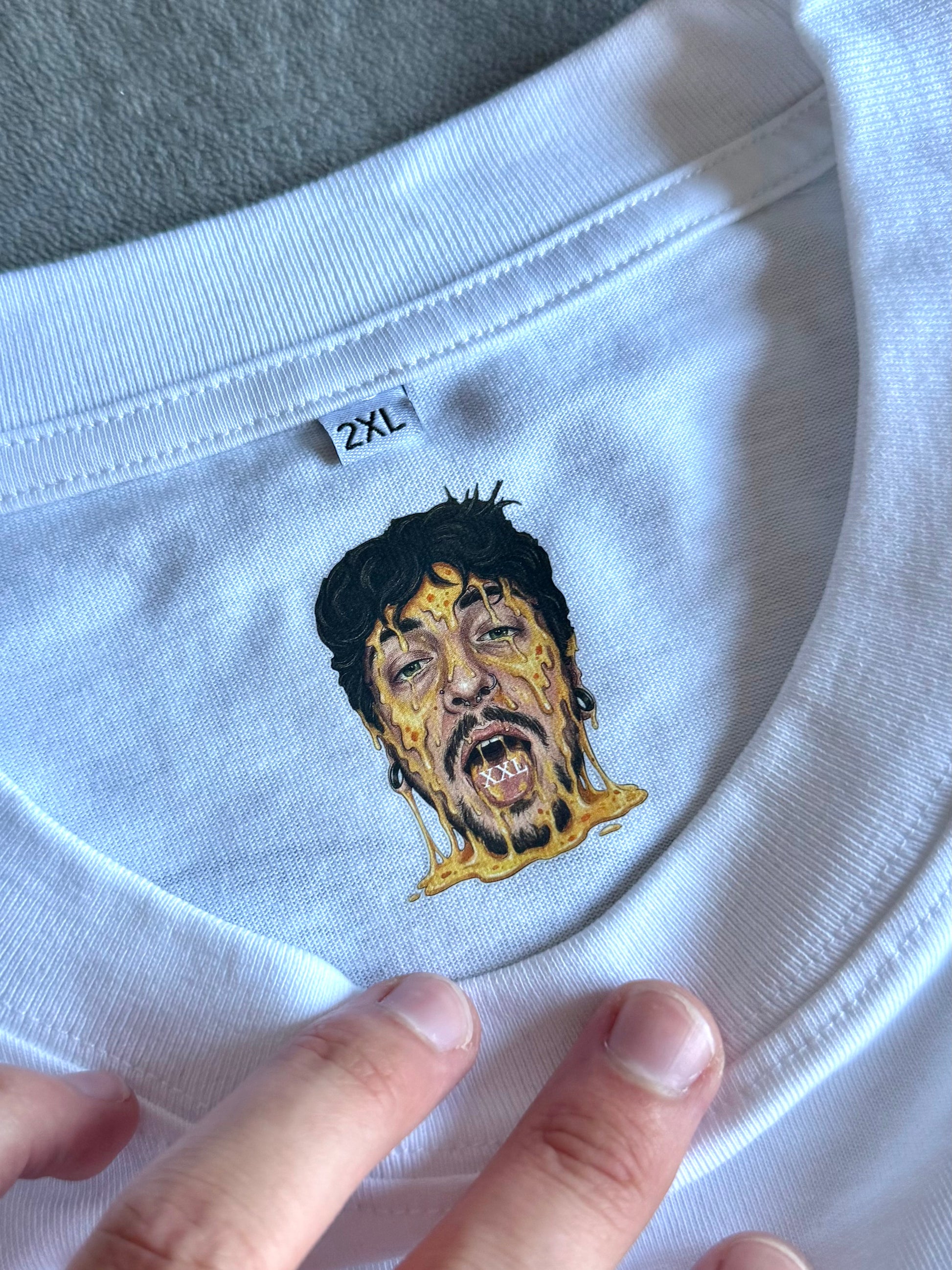 TBS x m1lles white tee